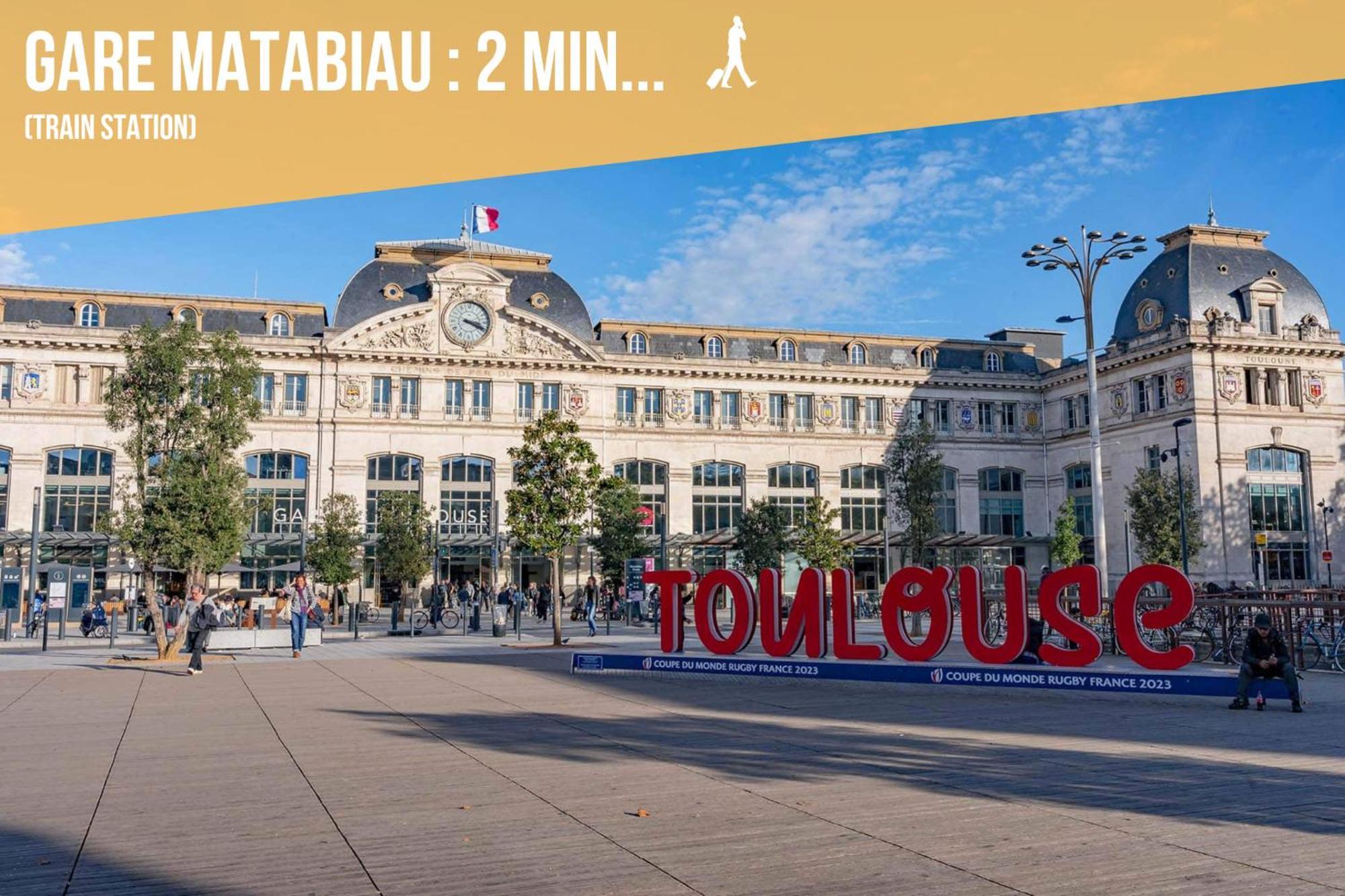 Moderne - Centre - Gare Matabiau Apartment Toulouse Exterior photo